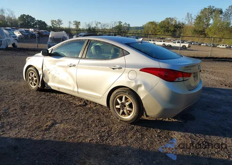 2013 Hyundai Elantra Limited из США, поврежденный, VIN KMHDH4AE1DU661879